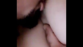 Milky titty play