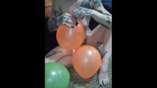 Latex Balloon Play