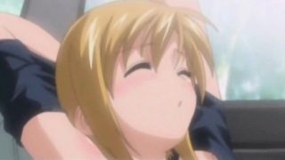 Anime shemale gets cock licked until cums