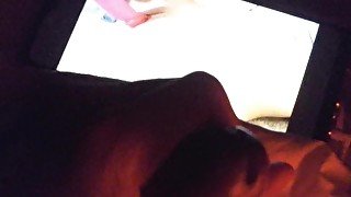 Masturbating  to @Roxycums69 in Side View Playlist