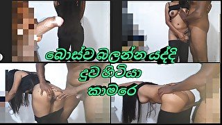 බොස්ව බලන්න යද්දී දුව හිටියා කාම⁣රේ mmm When I went to see the boss, boss daughter was in the room