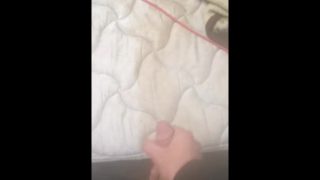 Master cumming on Normas piss soaked mattress