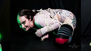 Playfight Shibari Session With A High Level Tattooed Brat 01 33 Min