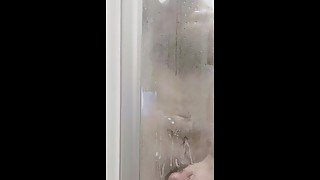 Cum shower with me quick