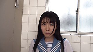 [mudr-166] Its After School. This Girl Looked Like A Pushover, So We Took Her, And Surrounded Her With A Ring Of Dirty Old Men, And Soiled Her With Bukkake, Relentlessly Hikaru Minazuki Scene 3