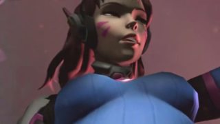 Sfm overwatch the falling e-sport goddess d.vaopiumud