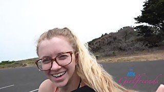 Sticky Trip Between Her Tiny Thighs - Teaser Video