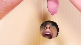 Glory hole surprise