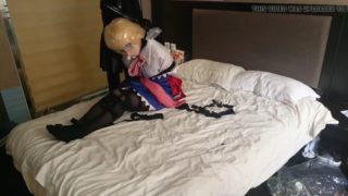 Kigurumi bondage breathplay