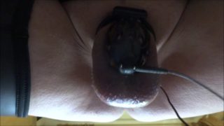 Estim e-stim dripping cum