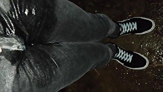 Pissing My Jeans On A Rainy Bike Trip + Fully Clothed Shower (teaser)