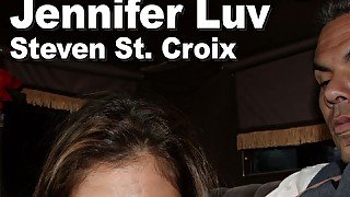 Jennifer Luv & Steven St. Croix Suck Fuck Cumshot