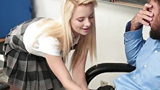 InnocentHigh - Sexy Teen Student Fucked By Teacher