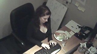 Secretary Scandal Masturbating