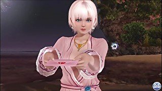 Dead or Alive Xtreme Venus Vacation Luna Valentine's Day Pose Cards Fanservice Appreciation