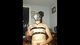 Ordered to duck tape mouth and then wear underwear over it