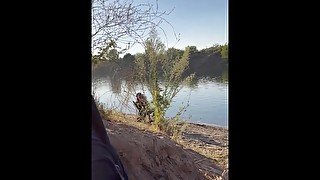 Flashing at the river