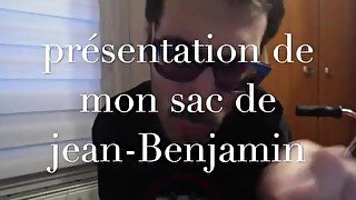 présentation de mon sac de jean-Benjamin