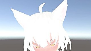 POV Vtuber Catgirl Waifu Trapped Until She Sucks Your Cock