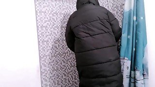 down jackets fetish