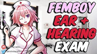 [ASMR] Femboy Doctor Gives You An Ear & Hearing Exam (+Ear Cleaning)