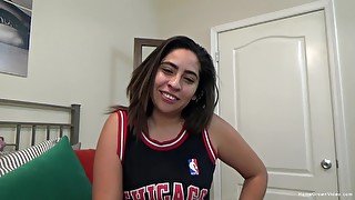 Cheerleader sucks dick and gets laid in proper XXX