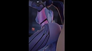 Overwatch Widowmaker Orgasm Tracer Futanari Fucking Big Ass Sex Oral