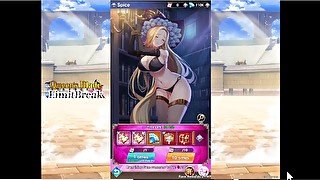 Queen's Blade Limit Break Witch of Allure Wisteria Fanservice Appreciation