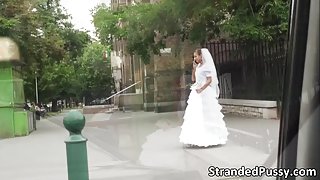 Gorgeous rejected bride Amirah Adara savors the strangers massive cock