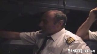 French stewardess is a filthy slut!