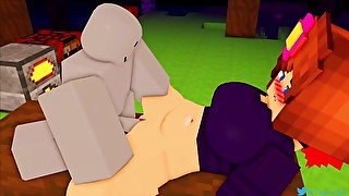 Minecraft SEX COMPILATION Unas escenitas hentai maincra!