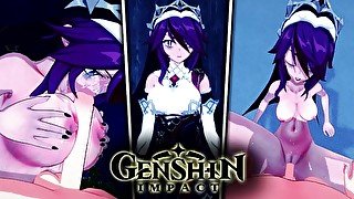 ROSARIA HENTAI GENSHIN IMPACT