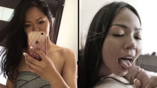 Petite Asian Slut for Gets Big Sausage With Her Breakfast