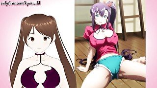 Try Not To Cum Challenge To Anime Waifus (Rule 34, Hentai VTuber)