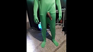 Green morph suit 👌 