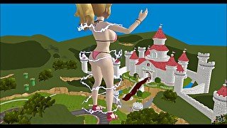 Huge Samus BB - Giantess Princess Peach Stories 3