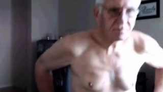 grandpa strips off