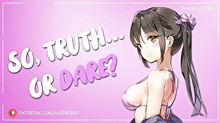 Truth or Dare With Your SLUTTY Babysitter  Audio ASMR Roleplay