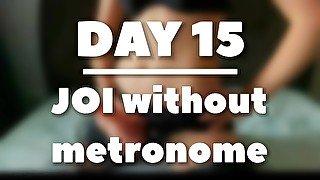 Towel humping JOI - DAY 15 without metronome