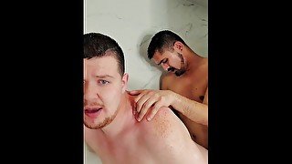 Intimate Chub and Chaser Couple Fucked in The Shower