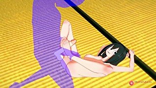 My Hero Academia Hentai - Froppy Footjob