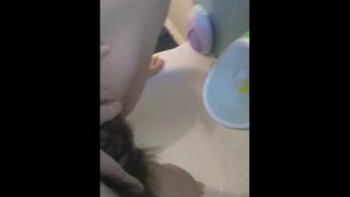 Urine Fetish Princess Potty Training Boy Urinal Toy Aim Play!: Girl Stands to Pee Foamy Yellow Piss