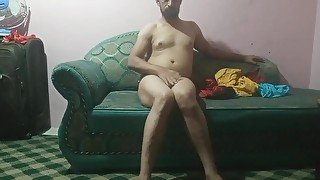 Boy masturbating hard