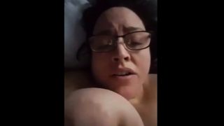 Huge Titted Chick begging for it(quick)