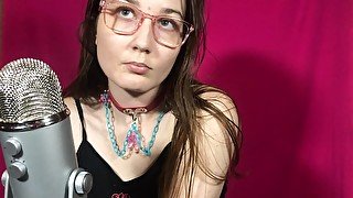 asmr student-professor dirty talk roleplay