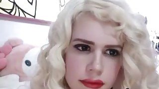 Raunchy Blonde Tranny Escort