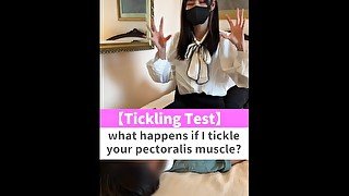 what happens if I tickle your pectoralis muscle-♡ #shorts