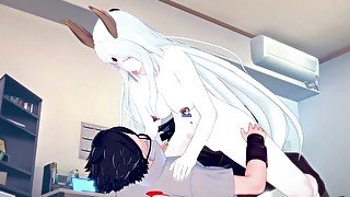 Sasuke fuck Kaguya sexy white devil she moan so loud