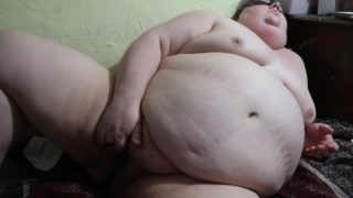 Fatty Masturbates after Creampie