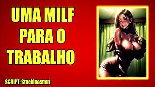 (AUDIO EROTICO) SOZINHO COM UMA MILF NO TRABALHO EM VÉSPERA DE NATAL